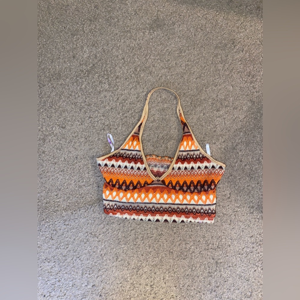 Crop top knitted pattern